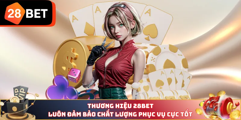 Thương hiệu 28BET luôn đảm bảo chất lượng phục vụ cực tốt